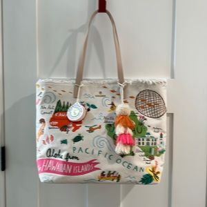 NWT Spartina 449 Hawaii tote bag